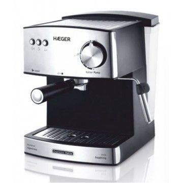 HAEGER MAQUINA CAFE EXPRESSO 850W CAFE MOIDO/PASTILHA