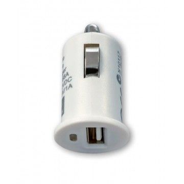 TECH FUZZION CAR CHARGER 1USB 12V CABLE WH