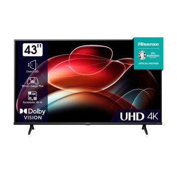 HISENSE LED 43" 4K UHD SMART TV 3HDMI 2USB (F)