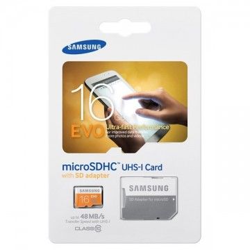 SAMSUNG CARTAO MEMORIA SD 16GB - CLASS 10