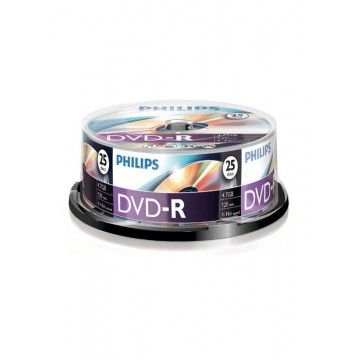 PHILIPS DVD-R 4,7GB 16x SP (25)