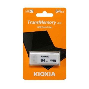 KIOXIA PEN DRIVE 64GB USB 3.2 U301 BRANCO