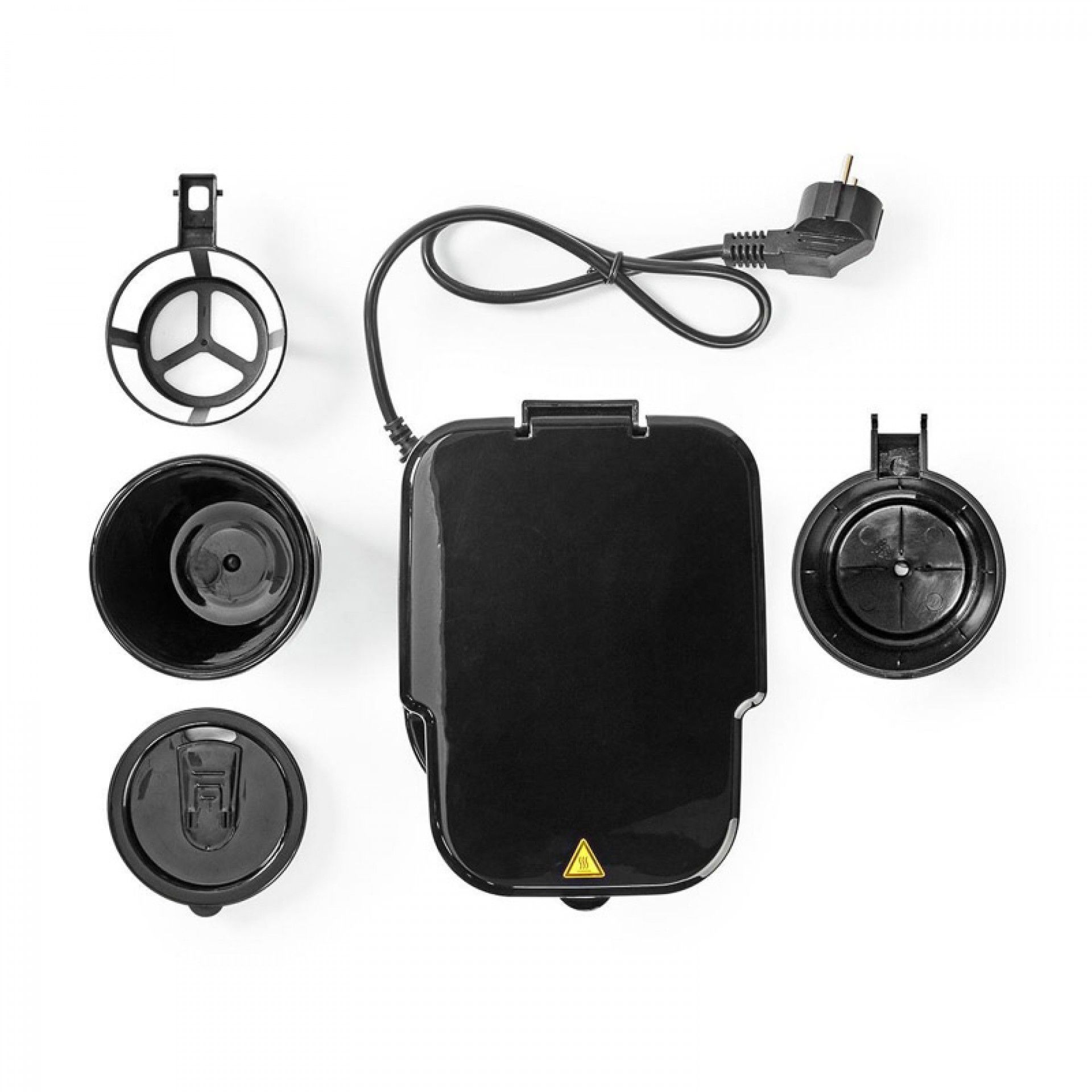 NEDIS CAFETEIRA 700W 0,42LT TAÇA PORTATIL C/TEMPORIZADOR