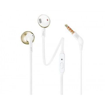 JBL AURICULAR C/ MICROFONE BRANCO/PRATA