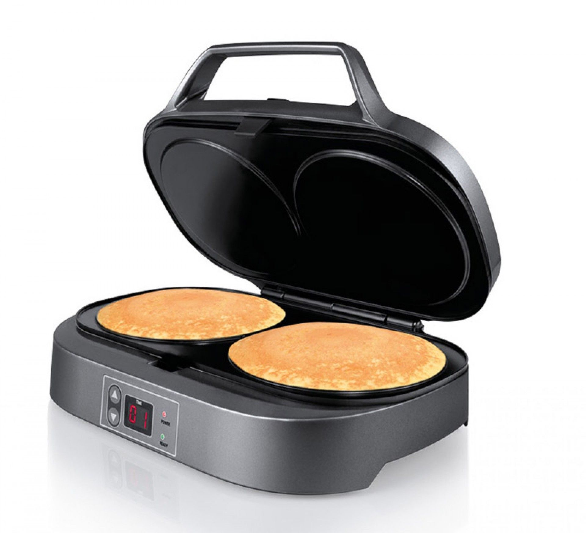 FLAMA MAQUINA DE PANQUECAS 1300W 2 CONCAVIDADES