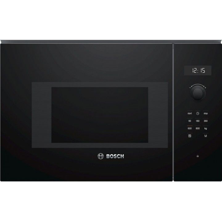 BOSCH MICROONDAS INTEG 20LT VIDRO PRETO