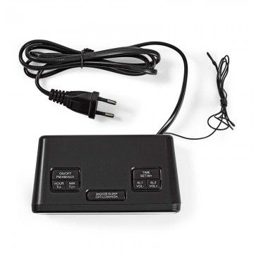 NEDIS RADIO RELOGIO DESPERTADOR 0.9