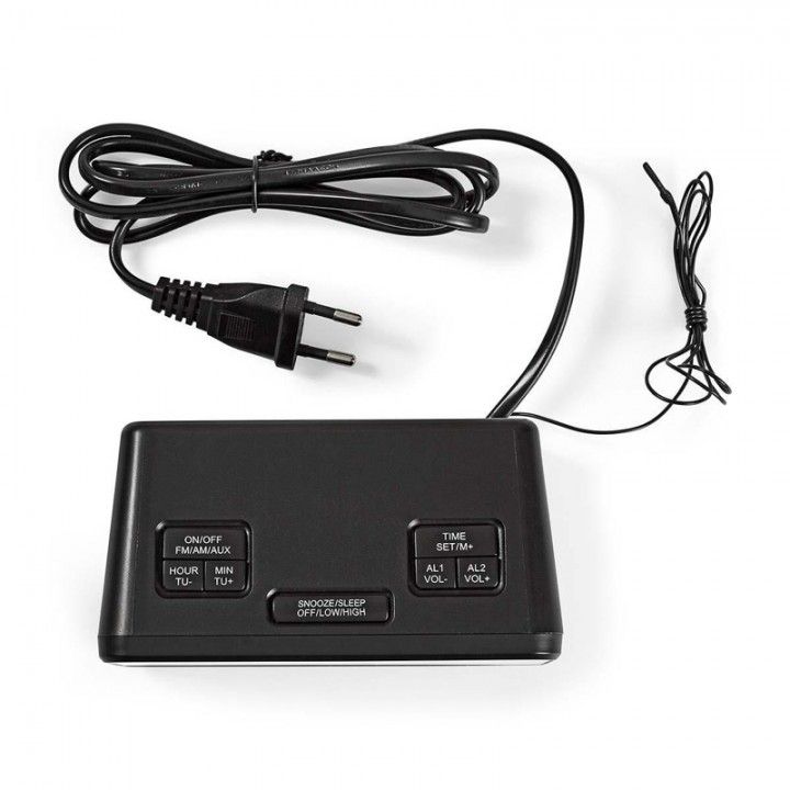 NEDIS RADIO RELOGIO DESPERTADOR 0.9