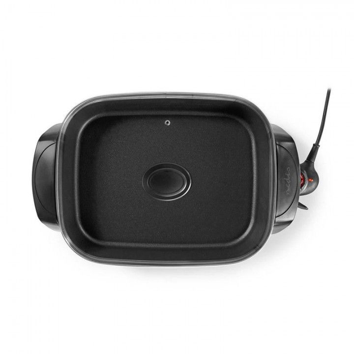 NEDIS FRIGIDEIRA ELECTRICA 200W 40CM ALUMINIO NEDIS FRIGIDEIRA ELECTRICA 200W 40CM ALUMINIO