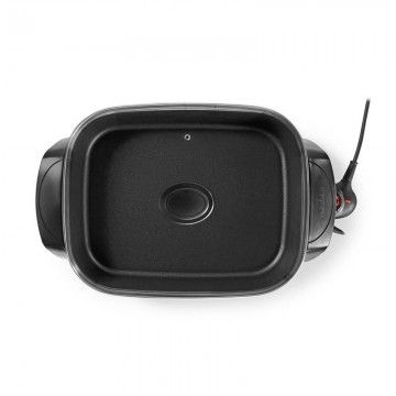 NEDIS FRIGIDEIRA ELECTRICA 200W 40CM ALUMINIO NEDIS FRIGIDEIRA ELECTRICA 200W 40CM ALUMINIO