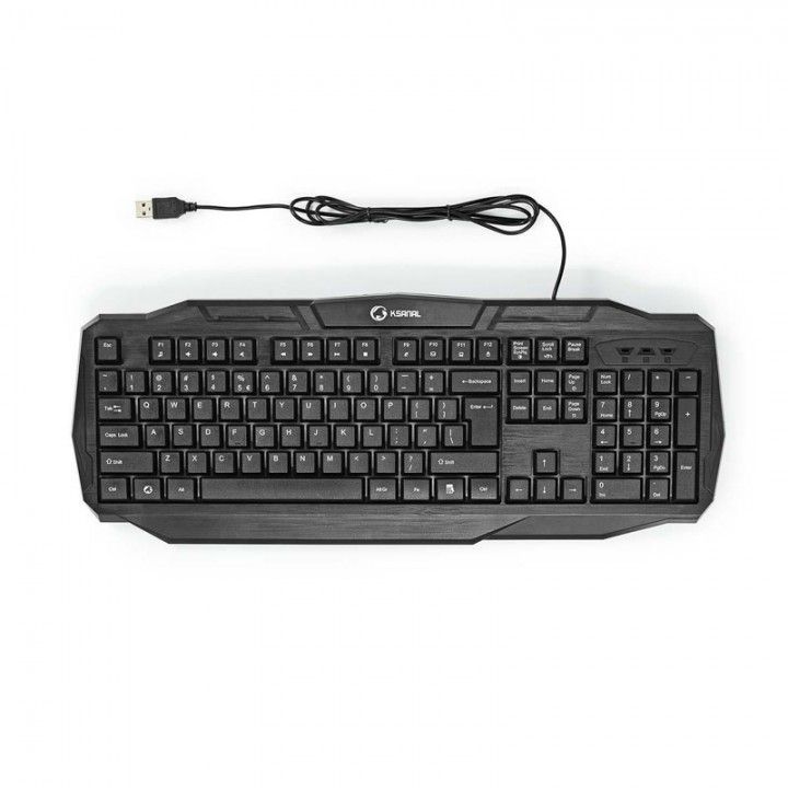 NEDIS TECLADO PARA JOGOS ILUMINAAO USB 2.0