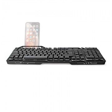 NEDIS TECLADO GAMING ILUMINAAO LED USB 2.0
