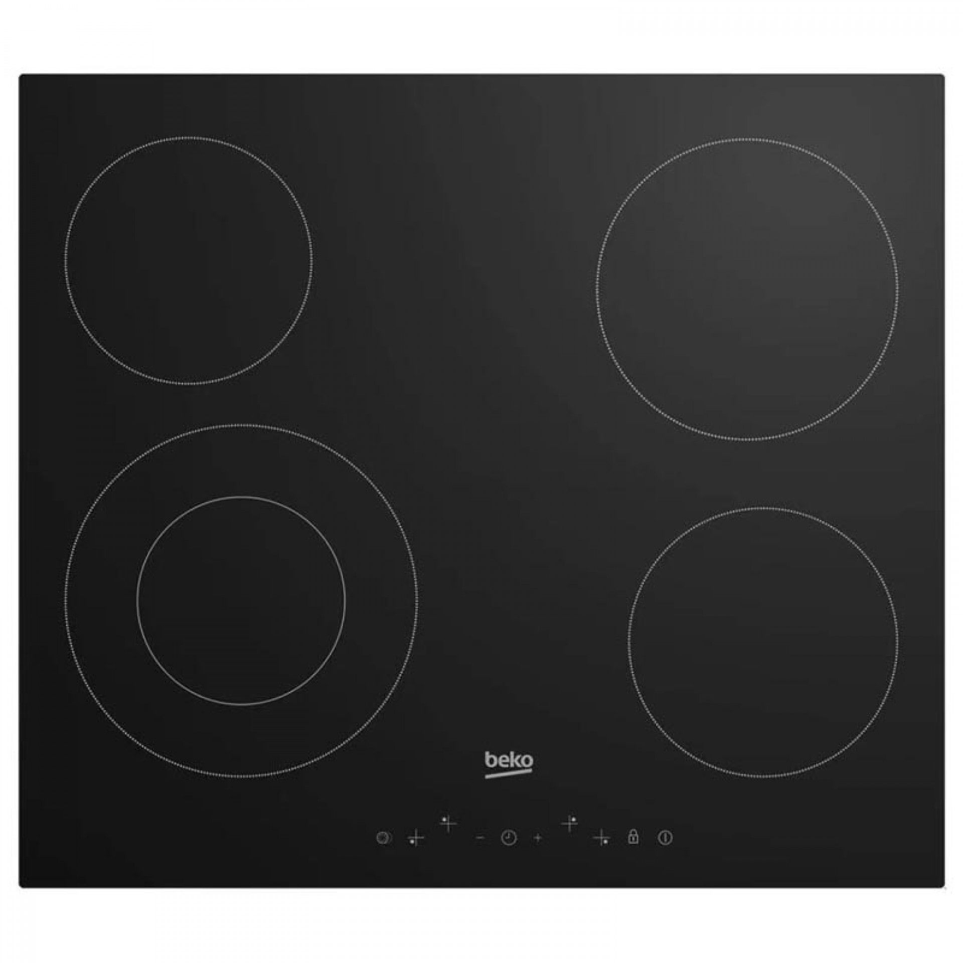 BEKO PLACA VITRO 60CM TOUCH CONTROL