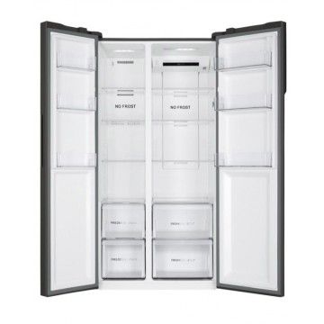 HAIER SIDE BY SIDE 1,77X0,90X0,65MT NF PRETO (E)