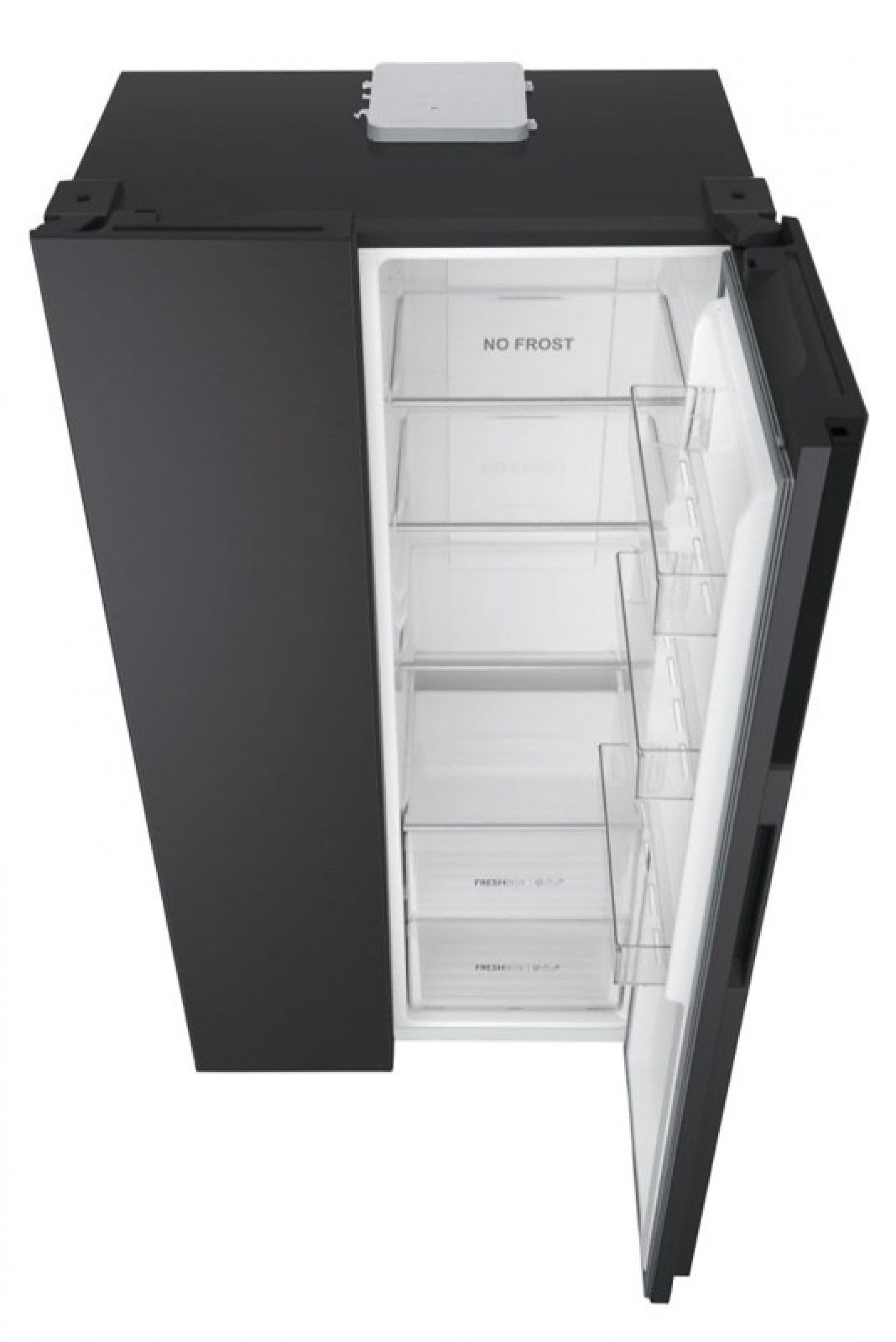 HAIER SIDE BY SIDE 1,77X0,90X0,65MT NF PRETO (E)