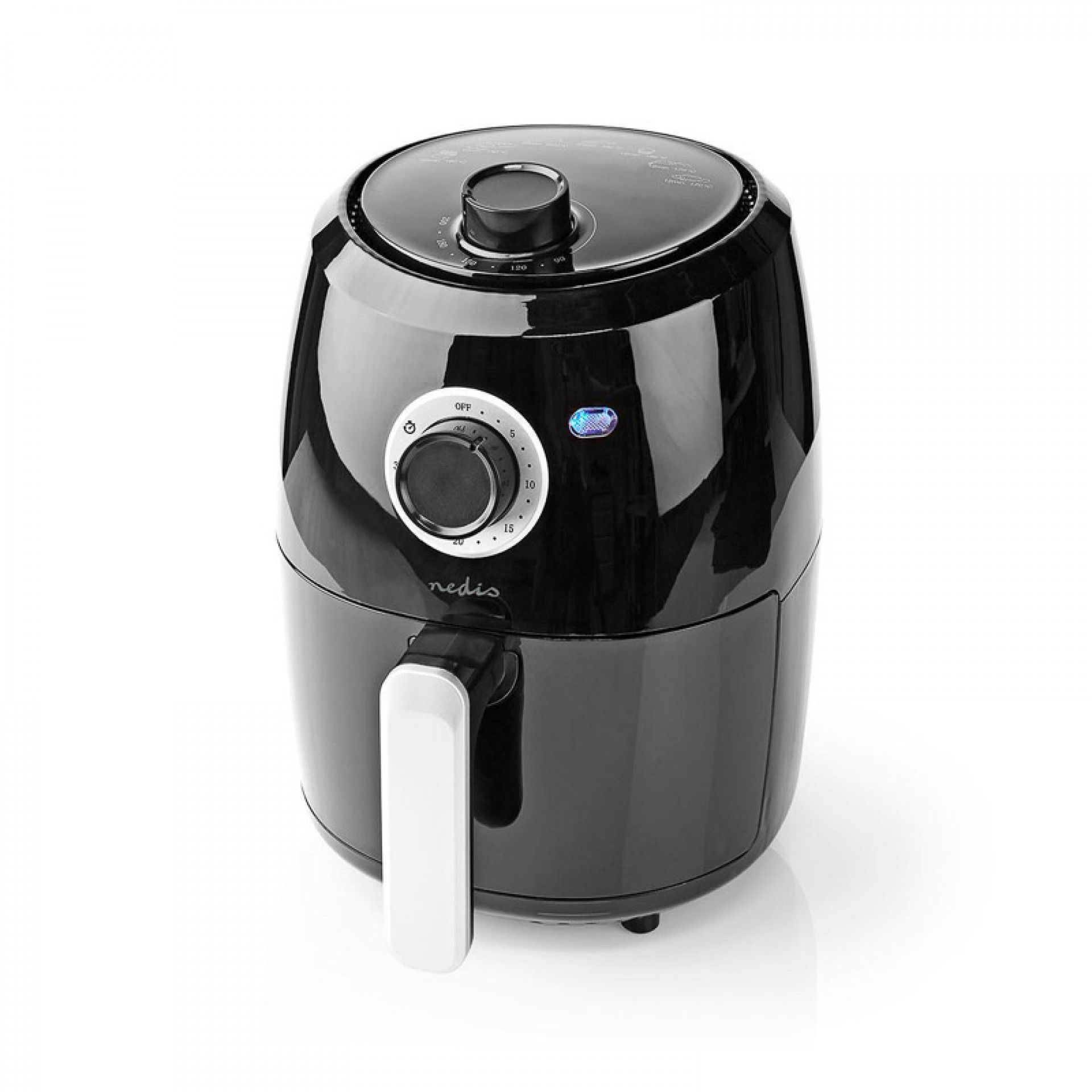 NEDIS FRITADEIRA 2,4LT S/OLEO ALUMINIO PRETO