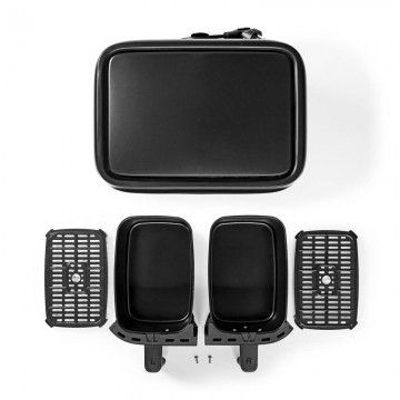 NEDIS FRITADEIRA S/OLEO 7,6LT 3000W C/ 2CESTAS PRETO