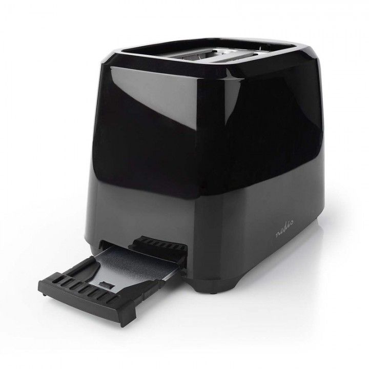 NEDIS TORRADEIRA 2 FENDAS 700W PRETA