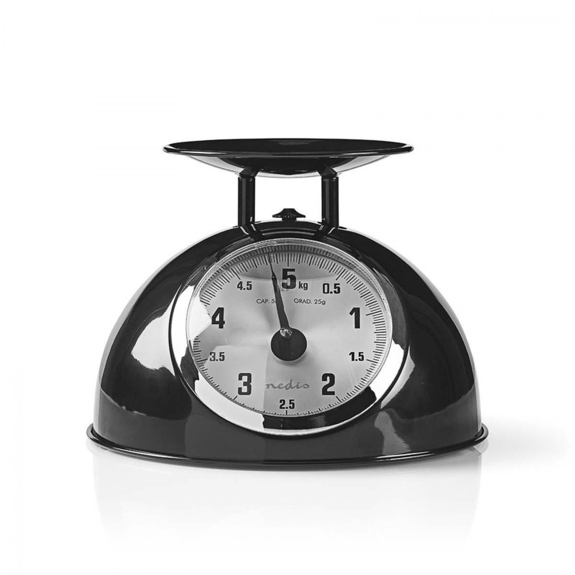 NEDIS BALANÇA COZINHA MAX 5KG PRETA