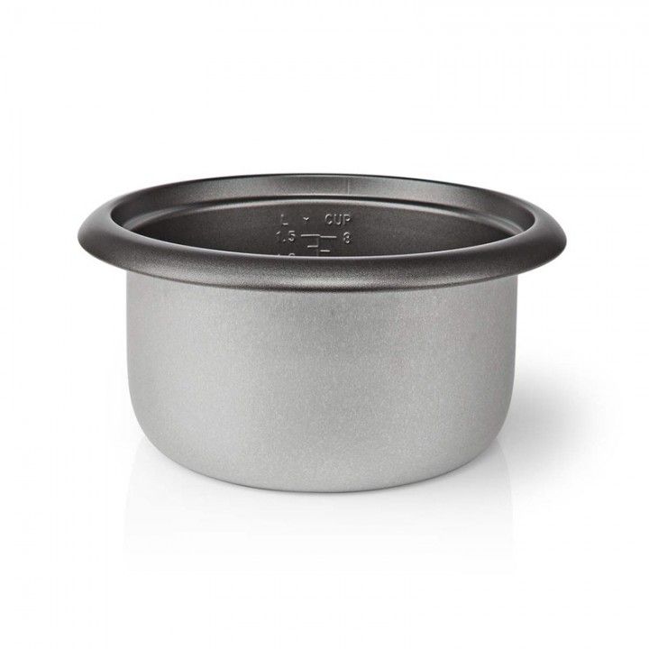 NEDIS PANELA COZER ARROZ CAPACIDADE 1,5LT 500W INOX