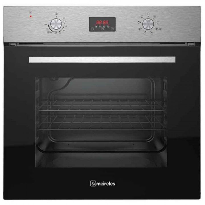 MEIRELES FORNO VENTILADO 8 FUNÇOES AQUALITICO INOX A MEIRELES FORNO VENTILADO 8 FUNÇOES AQUALITICO INOX A