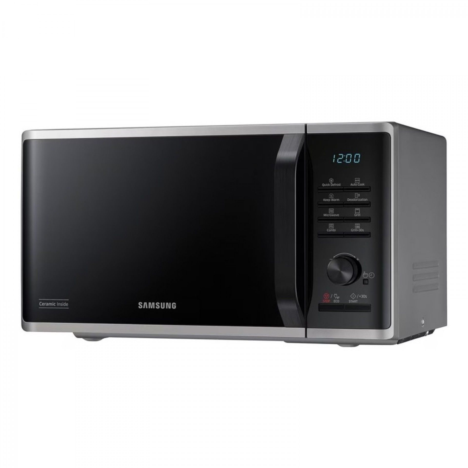 SAMSUNG MICROONDAS 23LT 800W GRILL 1100W DIGITAL PRATEADO