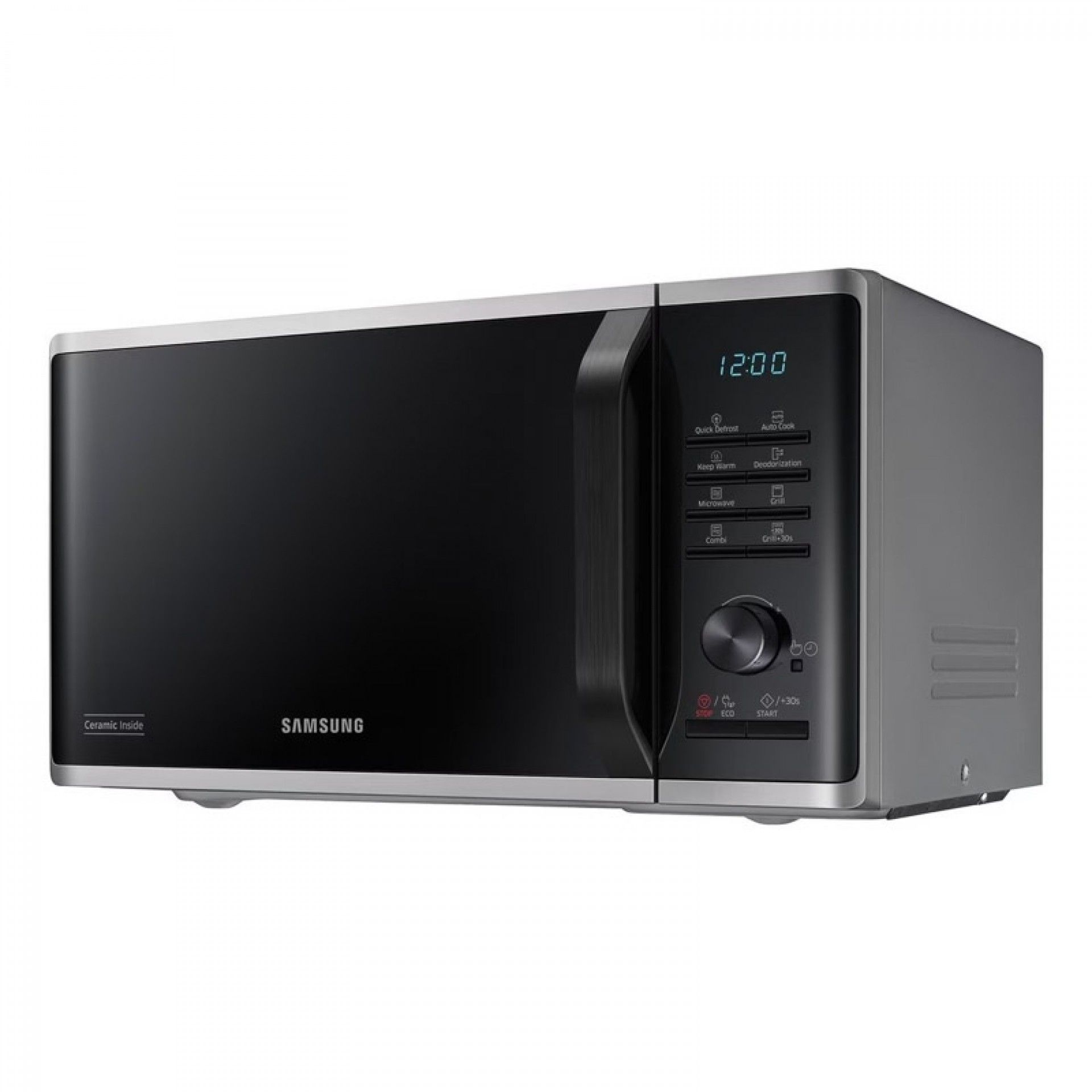 SAMSUNG MICROONDAS 23LT 800W GRILL 1100W DIGITAL PRATEADO