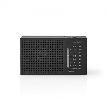NEDIS RADIO PORTATIL 1.5W AM/FM BATERIA ANALOGICO NEDIS RADIO PORTATIL 1.5W AM/FM BATERIA ANALOGICO