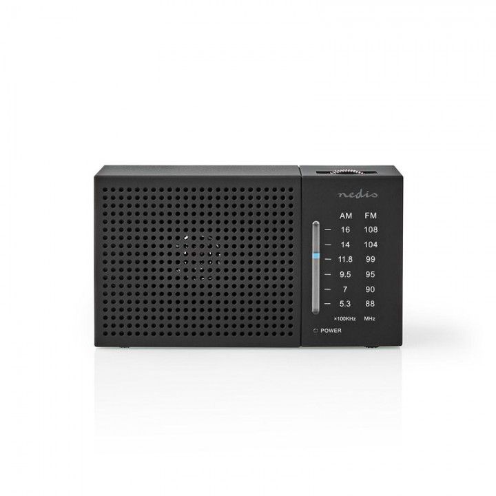 NEDIS RADIO PORTATIL 1.5W AM/FM BATERIA ANALOGICO NEDIS RADIO PORTATIL 1.5W AM/FM BATERIA ANALOGICO