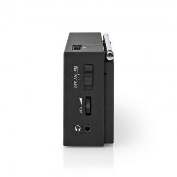 NEDIS RADIO PORTATIL 1.5W AM/FM BATERIA ANALOGICO NEDIS RADIO PORTATIL 1.5W AM/FM BATERIA ANALOGICO