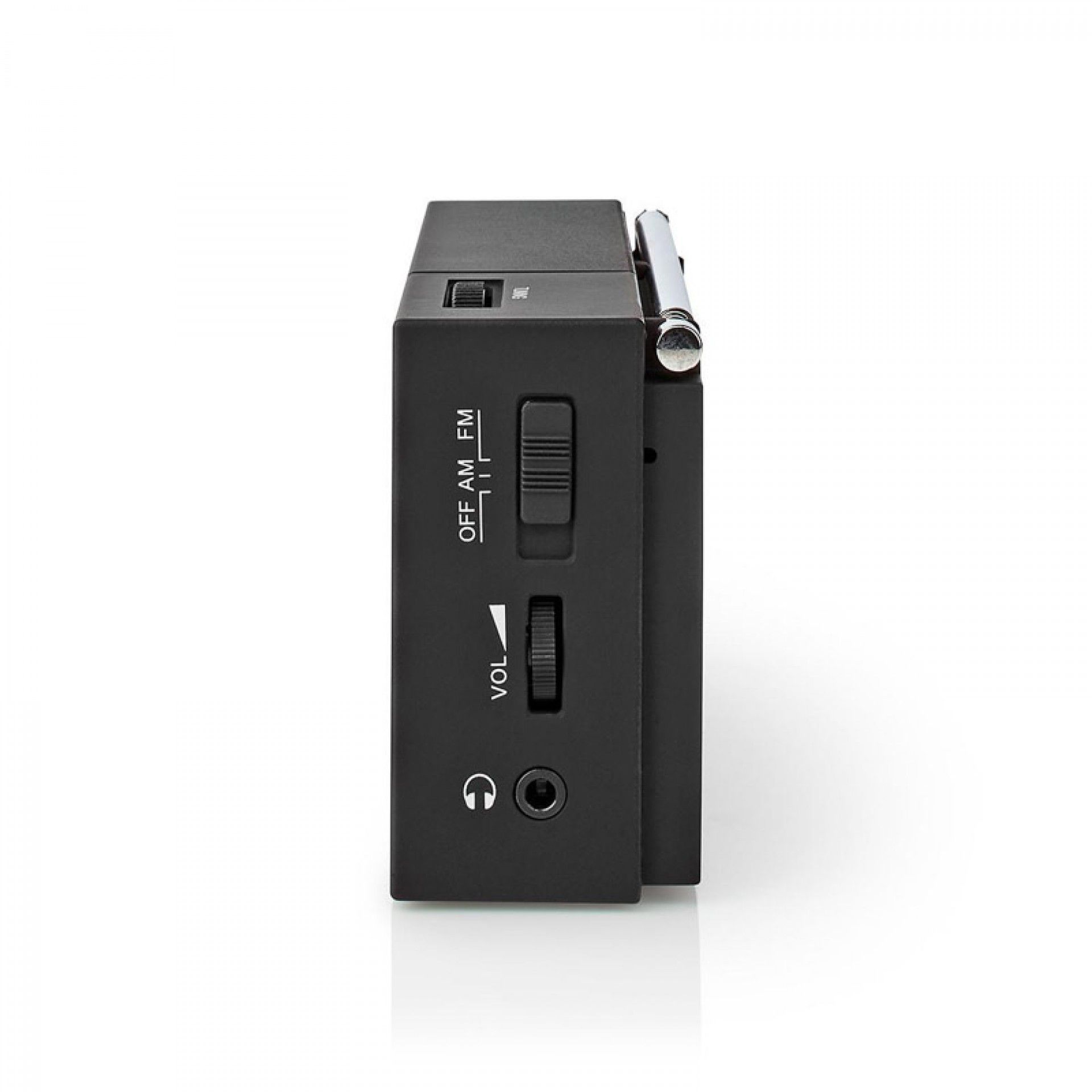 NEDIS RADIO PORTATIL 1.5W AM/FM BATERIA ANALOGICO