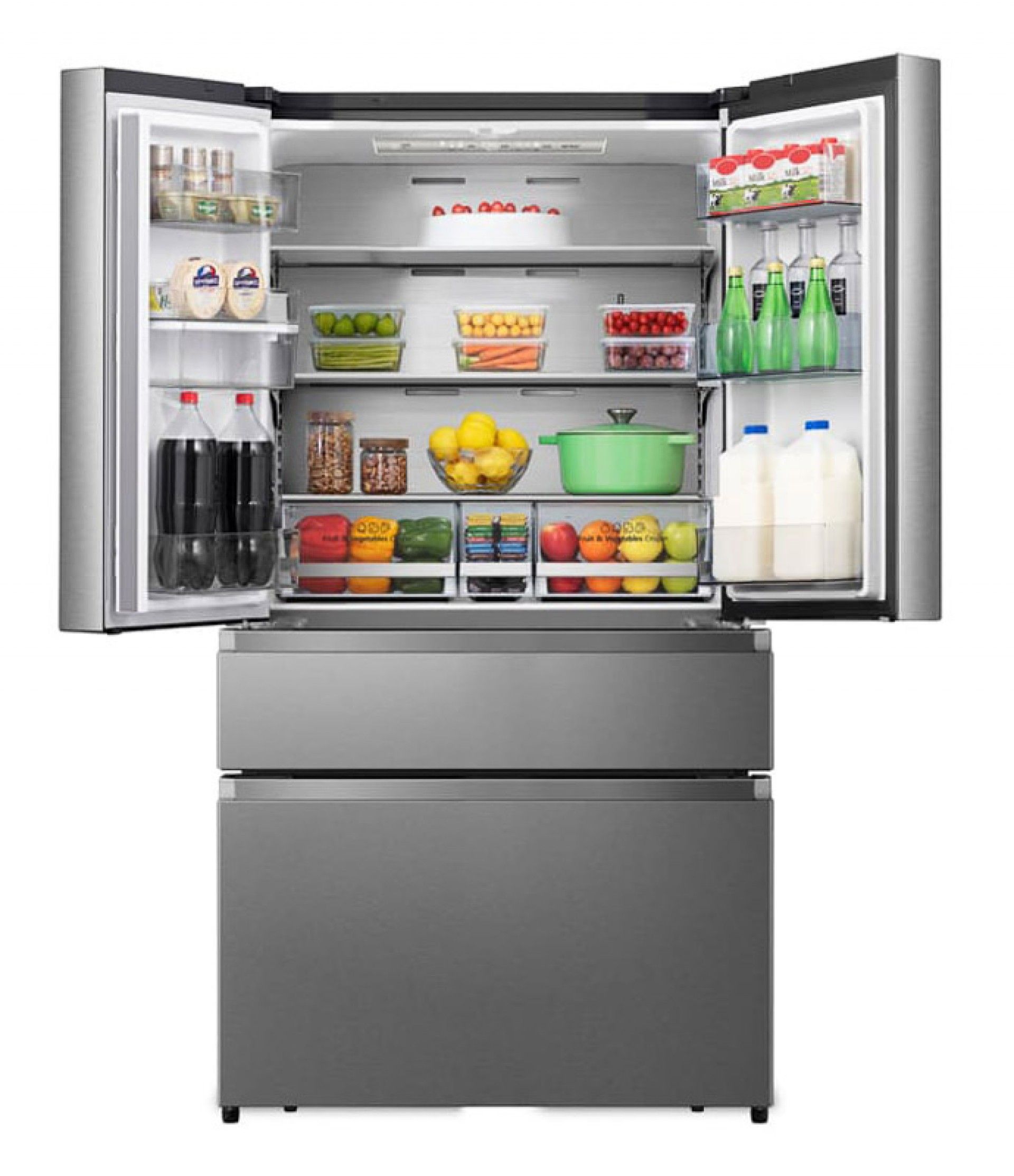 HISENSE SIDE BY SIDE 4PT 1,78X0,91X0,73MT 579LT NF DAG IX (E
