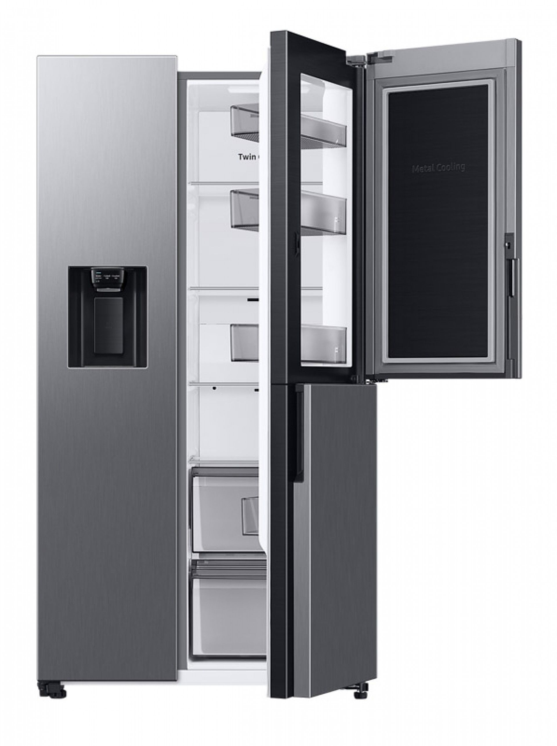 SAMSUNG SIDE BY SIDE 627LT DG FSC NF INOX (E)