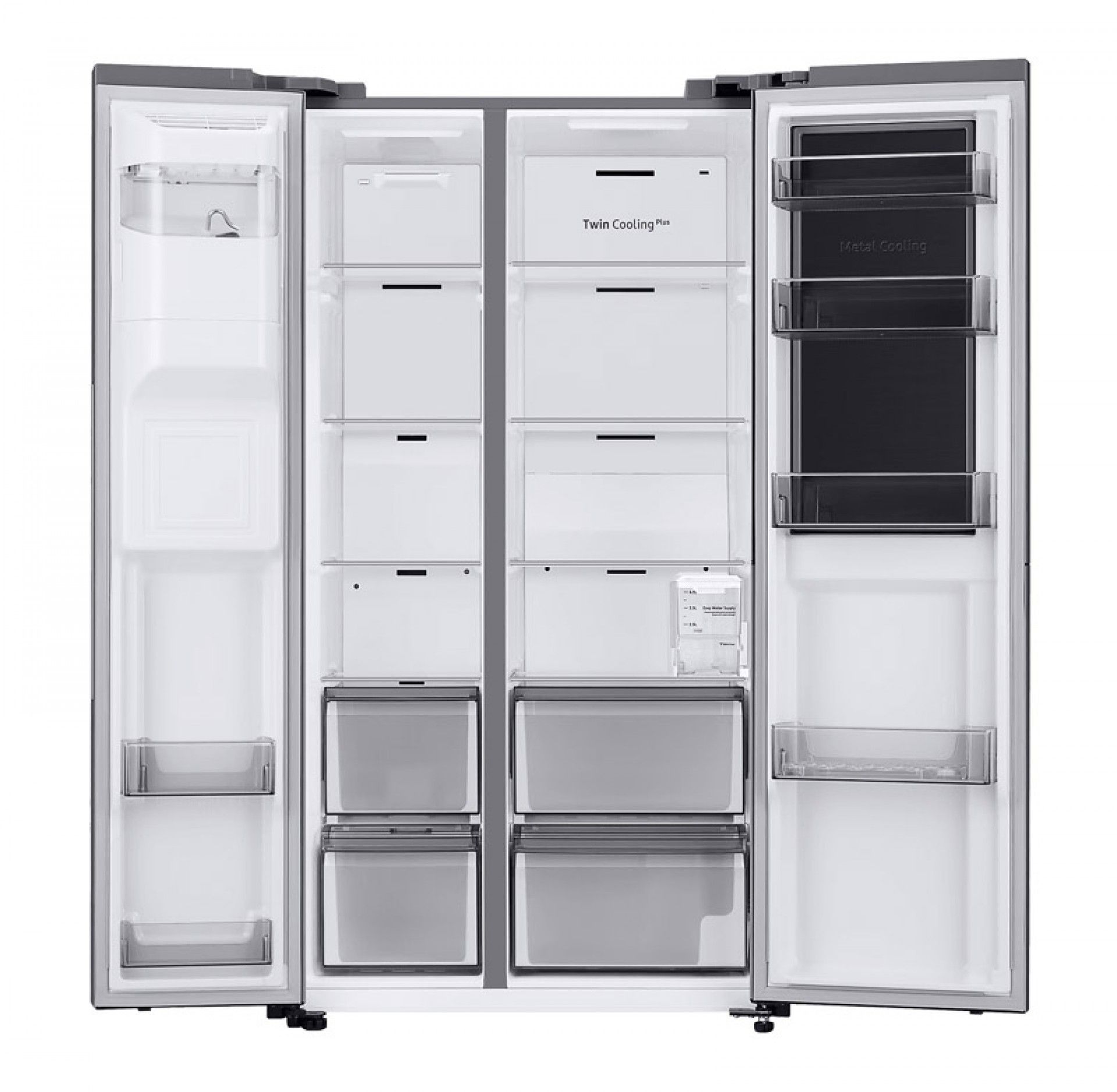 SAMSUNG SIDE BY SIDE 627LT DG FSC NF INOX (E)