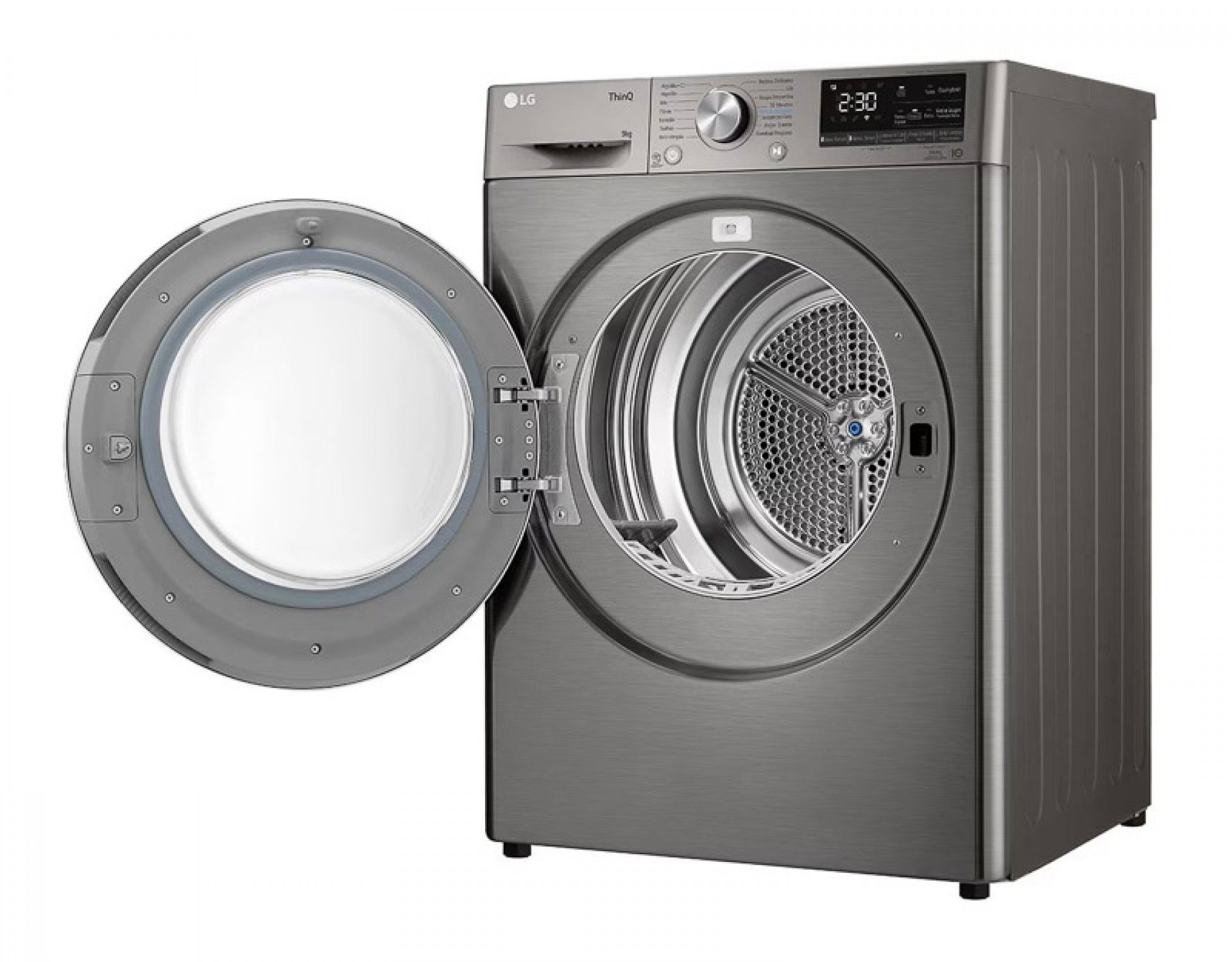 LG SECADOR ROUPA 9KG BOMBA CALOR INOX (C)