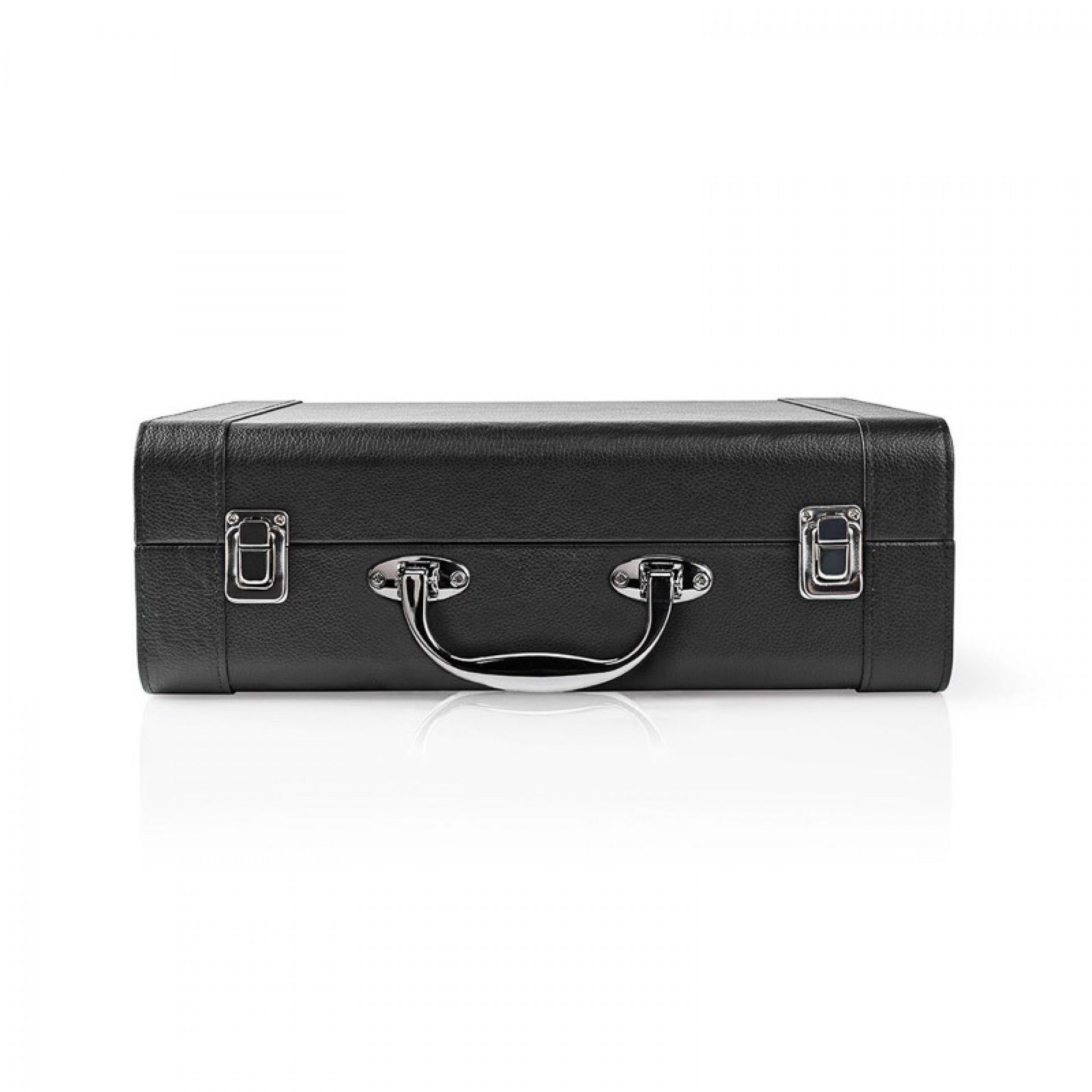 NEDIS GIRA DISCOS 33/45/78RPM 2X9W BT PRETO