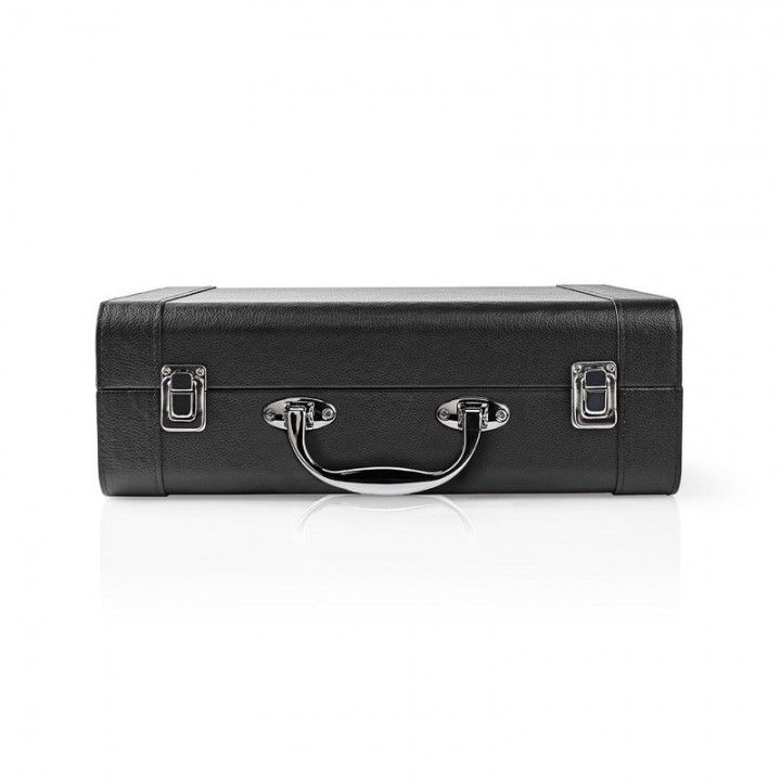 NEDIS GIRA DISCOS 33/45/78RPM 2X9W BT USB PRETO