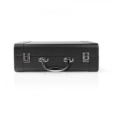 NEDIS GIRA DISCOS 33/45/78RPM 2X9W BT USB PRETO