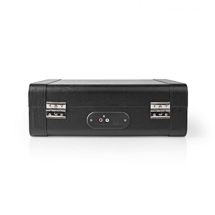 NEDIS GIRA DISCOS 33/45/78RPM 2X9W BT USB PRETO
