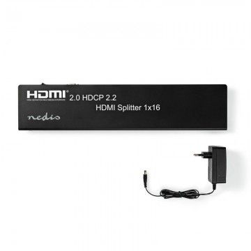 NEDIS REPARTIDOR HDMI 16 PORTAS NEDIS REPARTIDOR HDMI 16 PORTAS