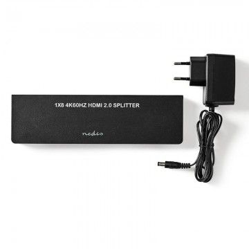 NEDIS REPARTIDOR HDMI 8 PORTAS NEDIS REPARTIDOR HDMI 8 PORTAS