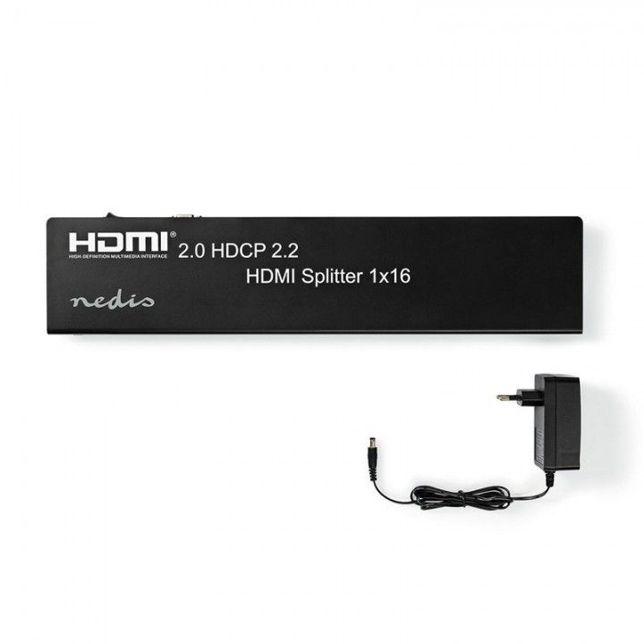 NEDIS REPARTIDOR HDMI 16 PORTAS NEDIS REPARTIDOR HDMI 16 PORTAS