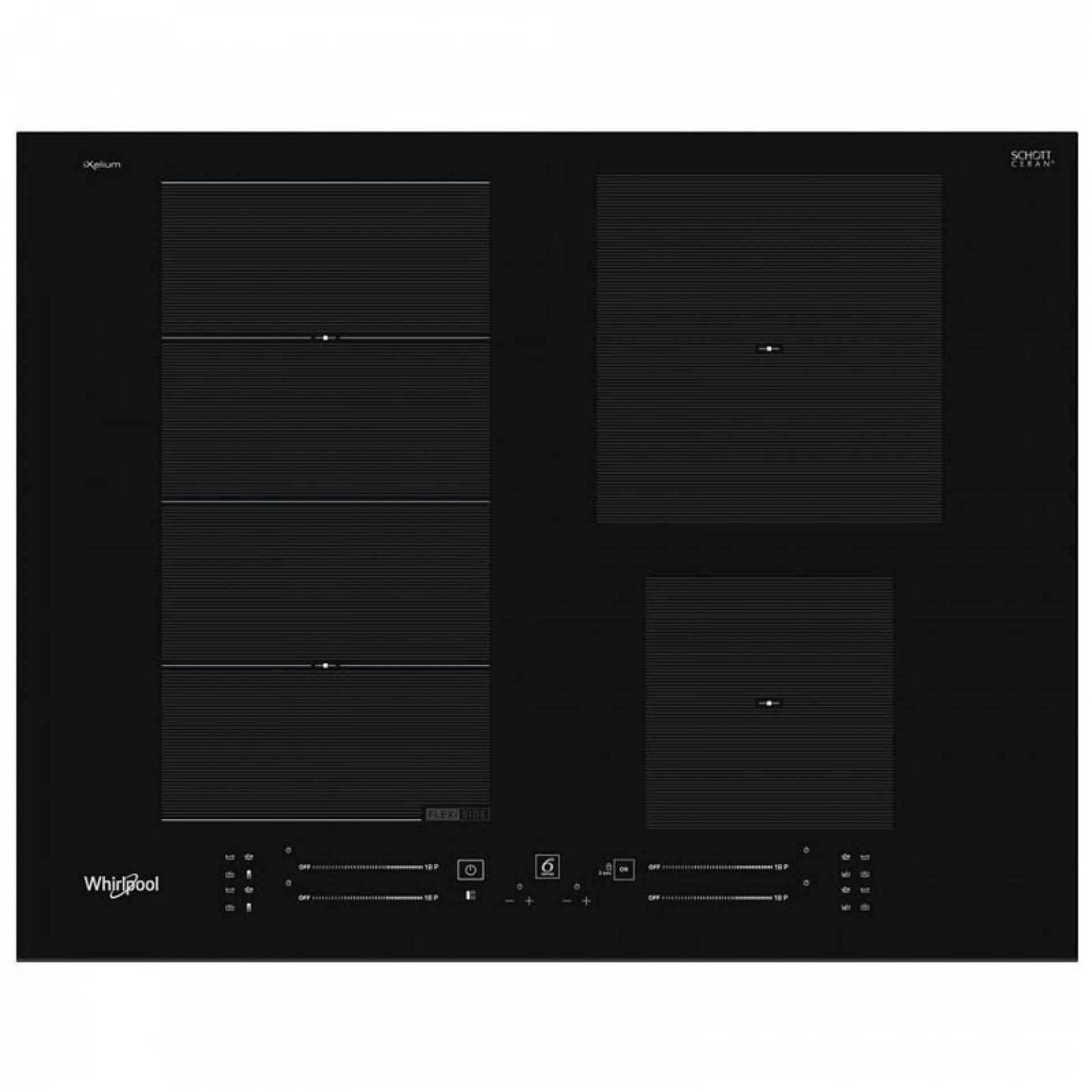 WHIRLPOOL PLACA INDUÇAO 4 ZONAS FLEXICOOK