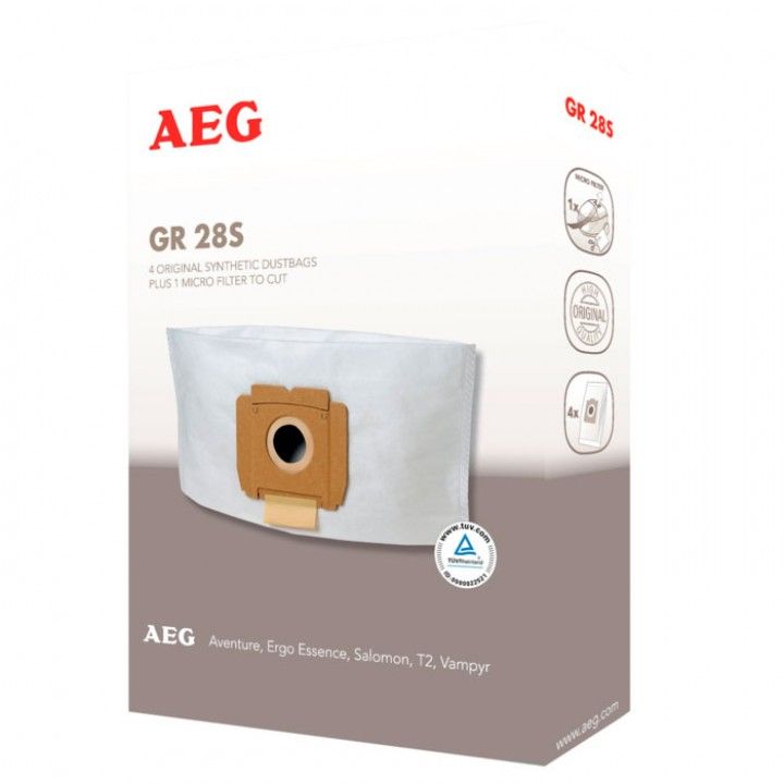 AEG SACOS ASPIRADOR 4 SACOS P/ VX3 X COMPACT