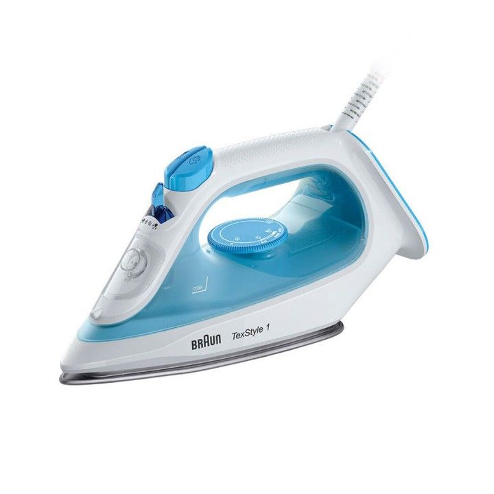 BRAUN FERRO VAPOR 2000W BASE SUPER CERAMICA 3D VAPOR AZUL