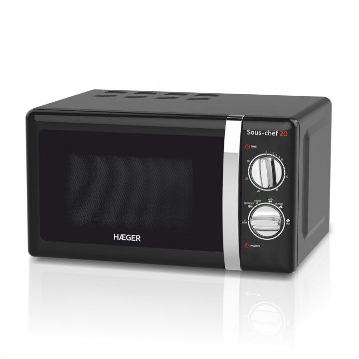 HAEGER MICROONDAS 20LT 700W PRETO