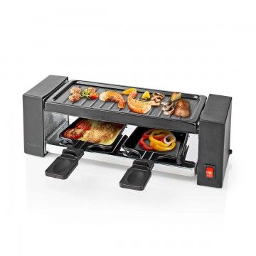 NEDIS RACLETTE GRILL 400W 23X10CM 2 ESPATULAS