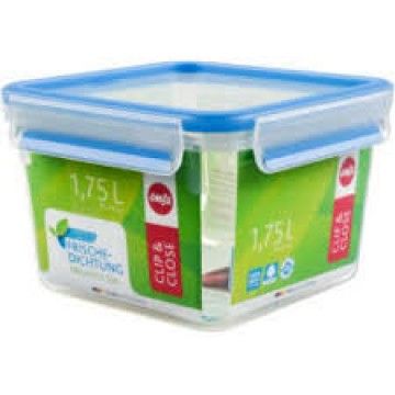 TEFAL CLIP & CLOSE PLASTICO QUADRADA 1.75L