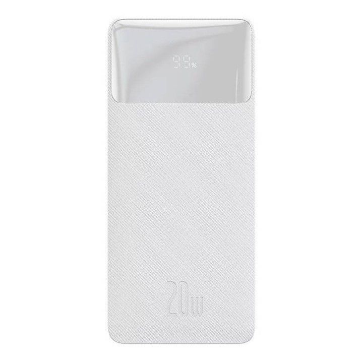 BASEUS POWERBANK 10000mAH 20W BRANCO