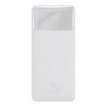 BASEUS POWERBANK 10000mAH 20W BRANCO